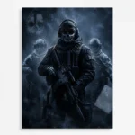 Video Game Metal Poster Wall Decor - COD Operator