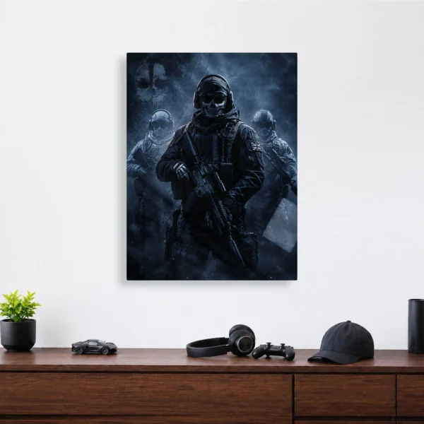 Video Game Metal Poster Wall Decor - COD Operator - Image 4