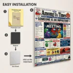 Video Game Metal Poster Wall Decor - AU - B - Image 2