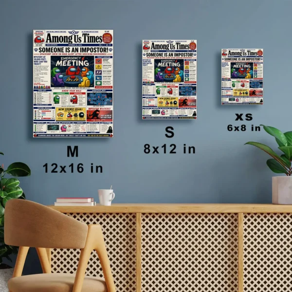 Video Game Metal Poster Wall Decor - AU - B - Image 7