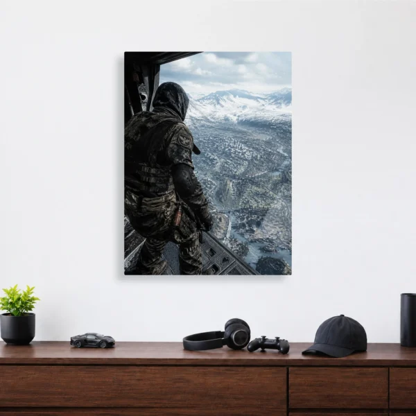 Video Game Metal Poster Wall Decor - COD Operator - A - Image 4