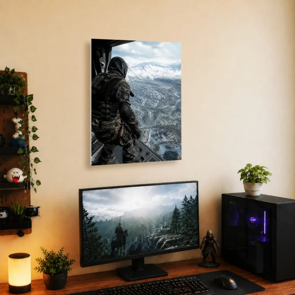 Video Game Metal Poster Wall Decor - COD Operator - A - Image 5