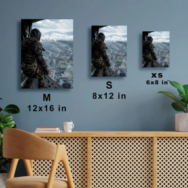 Video Game Metal Poster Wall Decor - COD Operator - A - Image 7