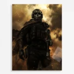 Video Game Metal Poster Wall Decor - COD Operator - B