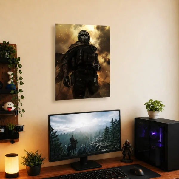 Video Game Metal Poster Wall Decor - COD Operator - B - Image 5