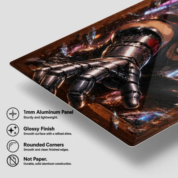 Video Game Metal Poster Wall Decor - 2077 Johnny Silverhand - Image 6