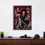 Video Game Metal Poster Wall Decor - 2077 Johnny Silverhand - Image 4