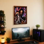 Video Game Metal Poster Wall Decor - 2077 Johnny Silverhand - Image 5