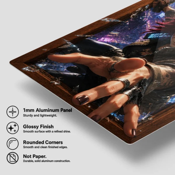 Video Game Metal Poster Wall Decor - 2077 - Image 6