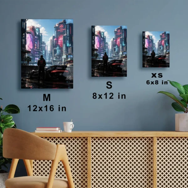 Video Game Metal Poster Wall Decor - 2077 - B - Image 7