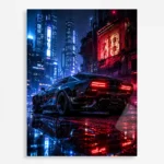 Video Game Metal Poster Wall Decor - 2077 - C