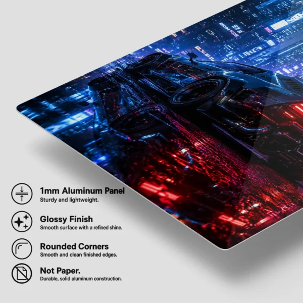 Video Game Metal Poster Wall Decor - 2077 - C - Image 6