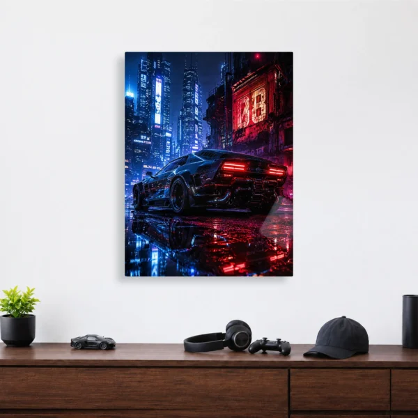 Video Game Metal Poster Wall Decor - 2077 - C - Image 4