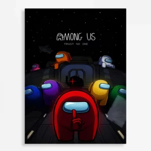 Video Game Metal Poster Wall Decor - AU - C