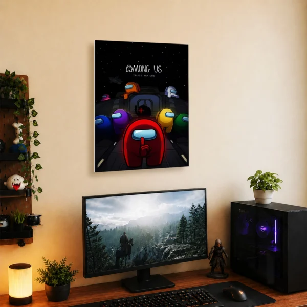 Video Game Metal Poster Wall Decor - AU - C - Image 5