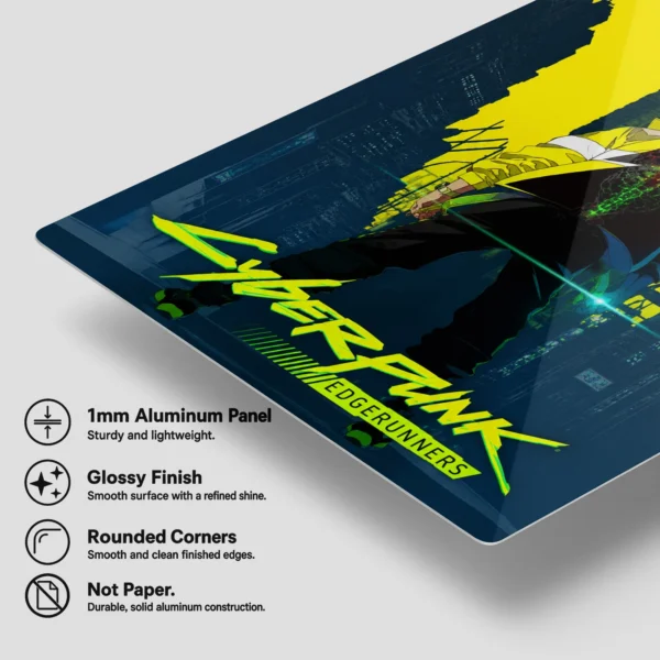 Video Game Metal Poster Wall Decor - 2077 - E - Image 6