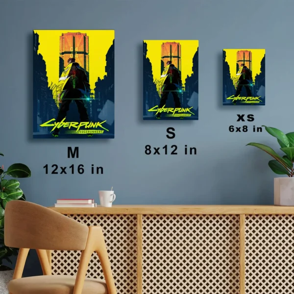 Video Game Metal Poster Wall Decor - 2077 - E - Image 7