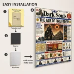 Video Game Metal Poster Wall Decor - DS - Image 2