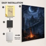 Video Game Metal Poster Wall Decor - DS - A - Image 2