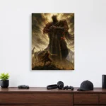 Video Game Metal Poster Wall Decor - DS Artorias the Abysswalker - Image 4