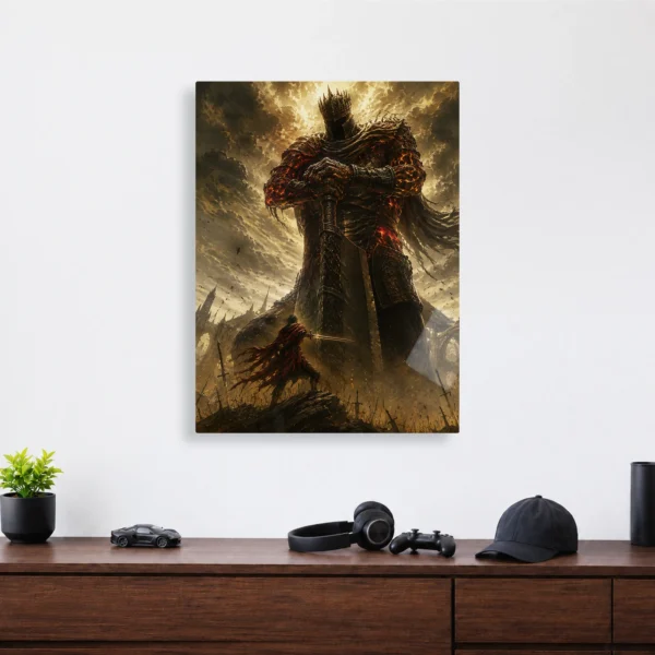 Video Game Metal Poster Wall Decor - DS Artorias the Abysswalker - Image 4