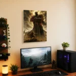 Video Game Metal Poster Wall Decor - DS Artorias the Abysswalker - Image 5