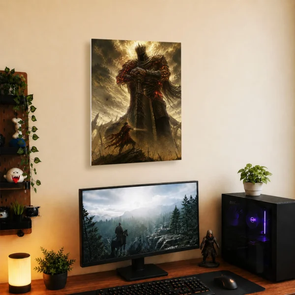 Video Game Metal Poster Wall Decor - DS Artorias the Abysswalker - Image 5