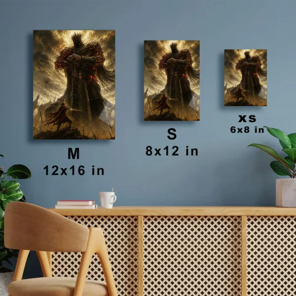 Video Game Metal Poster Wall Decor - DS Artorias the Abysswalker - Image 7