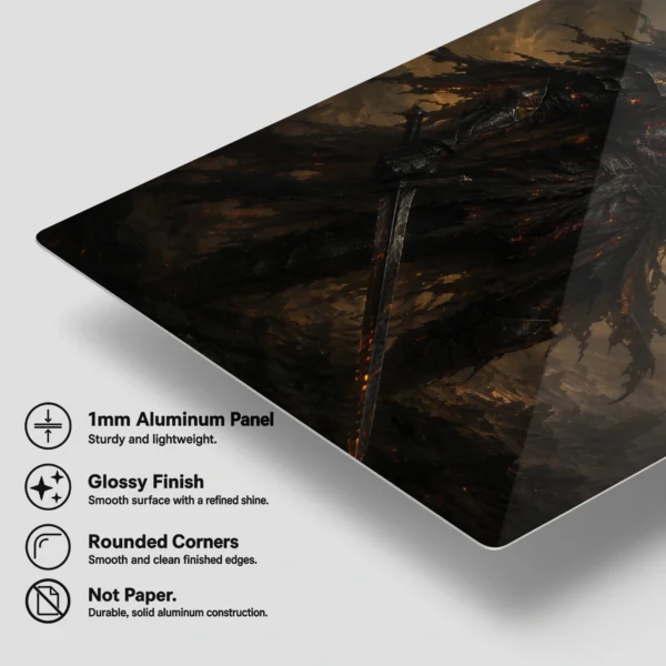 Video Game Metal Poster Wall Decor - DS Chosen Undead - A - Image 6