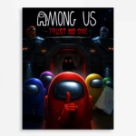 Video Game Metal Poster Wall Decor - AU - D