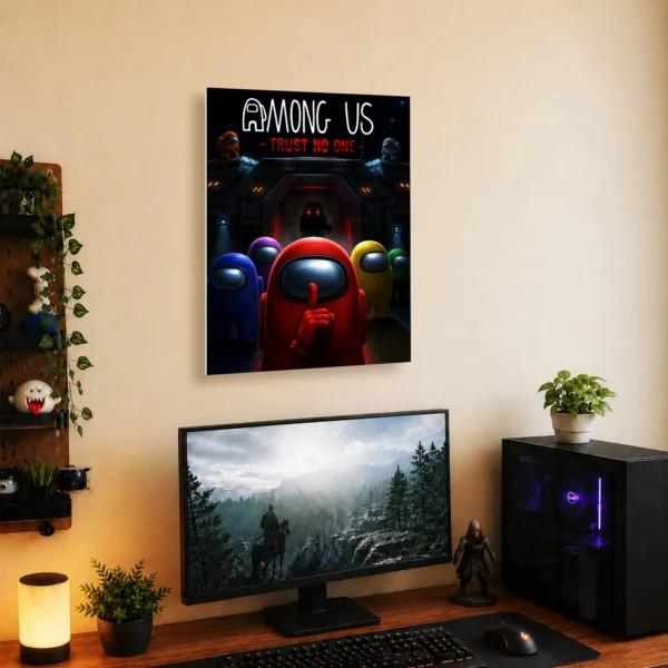 Video Game Metal Poster Wall Decor - AU - D - Image 5