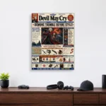 Video Game Metal Poster Wall Decor - DMC - Image 4