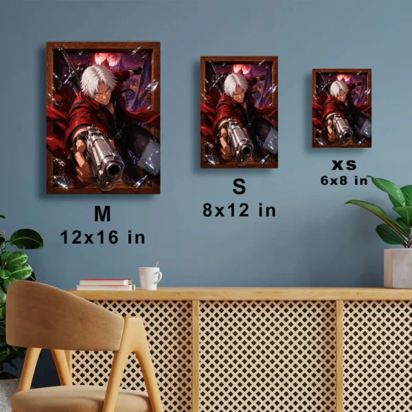 Video Game Metal Poster Wall Decor - DMC Dante - Image 7