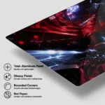 Video Game Metal Poster Wall Decor - DMC Nero - Image 6