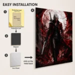 Video Game Metal Poster Wall Decor - DMC Dante - A - Image 2