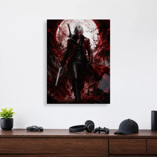 Video Game Metal Poster Wall Decor - DMC Dante - A - Image 4