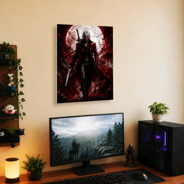 Video Game Metal Poster Wall Decor - DMC Dante - A - Image 5