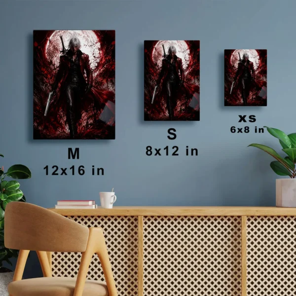 Video Game Metal Poster Wall Decor - DMC Dante - A - Image 7