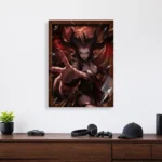 Video Game Metal Poster Wall Decor - Dark Realm Lilith - Image 4