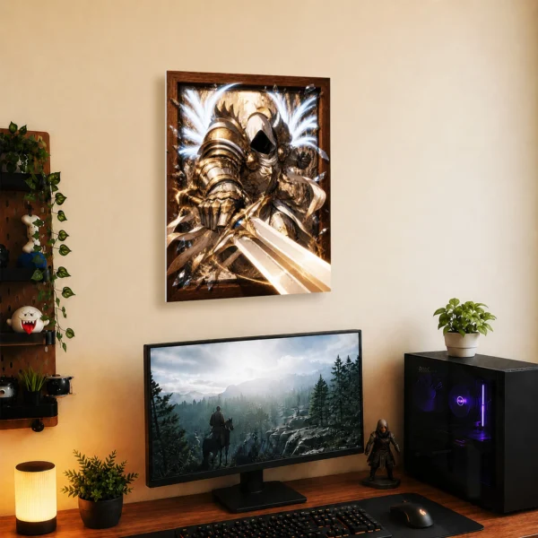 Video Game Metal Poster Wall Decor - Dark Realm Inarius - Image 5