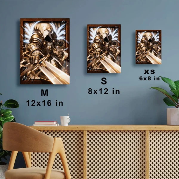 Video Game Metal Poster Wall Decor - Dark Realm Inarius - Image 7