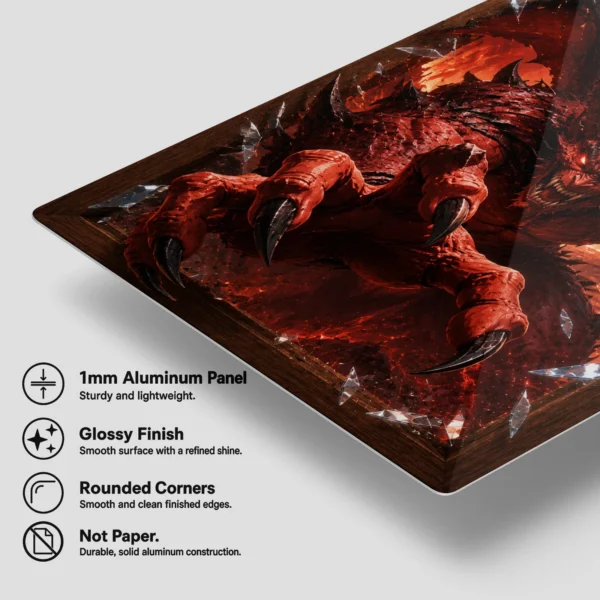 Video Game Metal Poster Wall Decor - Dark Realm Diablo - Image 6