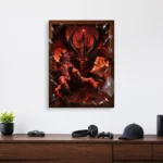Video Game Metal Poster Wall Decor - Dark Realm Diablo - Image 4