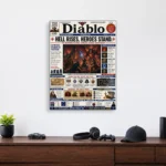Video Game Metal Poster Wall Decor - Dark Realm - Image 4