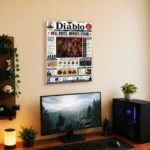 Video Game Metal Poster Wall Decor - Dark Realm - Image 5