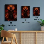 Video Game Metal Poster Wall Decor - Dark Realm Lilith - A - Image 7