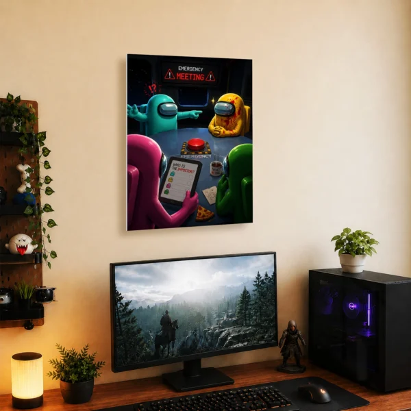 Video Game Metal Poster Wall Decor - AU - E - Image 5