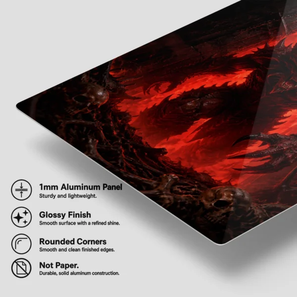 Video Game Metal Poster Wall Decor - Dark Realm Diablo - A - Image 6