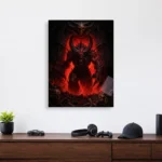 Video Game Metal Poster Wall Decor - Dark Realm Diablo - A - Image 4