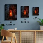 Video Game Metal Poster Wall Decor - Dark Realm - A - Image 7